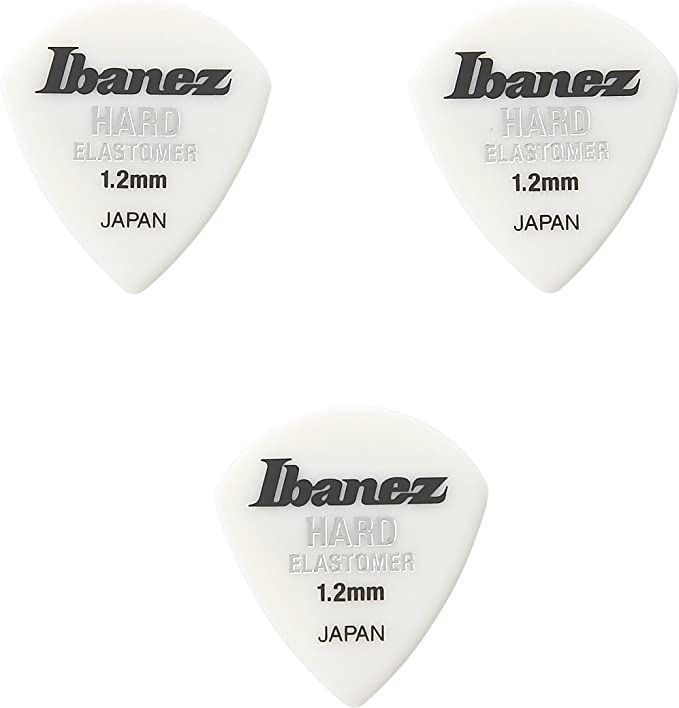 Pack de 3 uñetas Ibanez BEL18HD12 Elastomer Hard-1