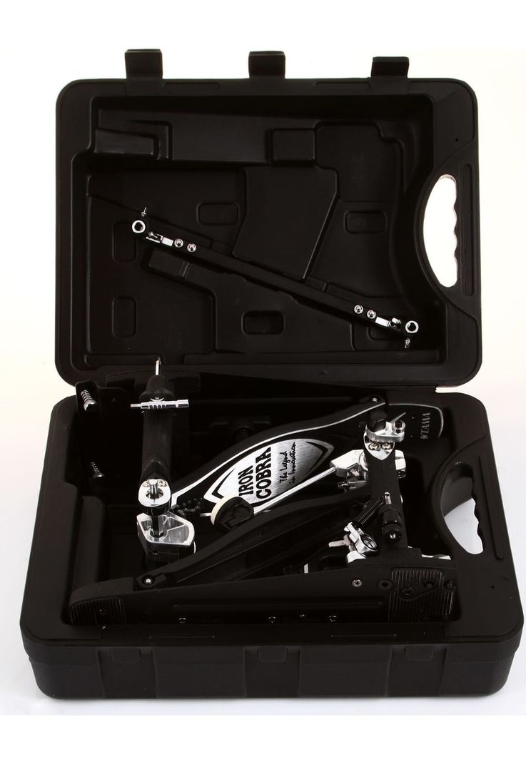 Pedal de bombo doble Tama HP900PWN Iron Cobra incluye case-6