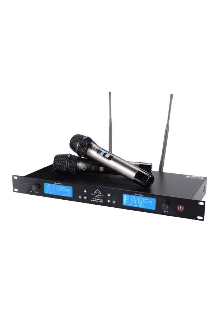 Sistema de micrófono inalámbrico doble Wharfedale WF-300-B-0