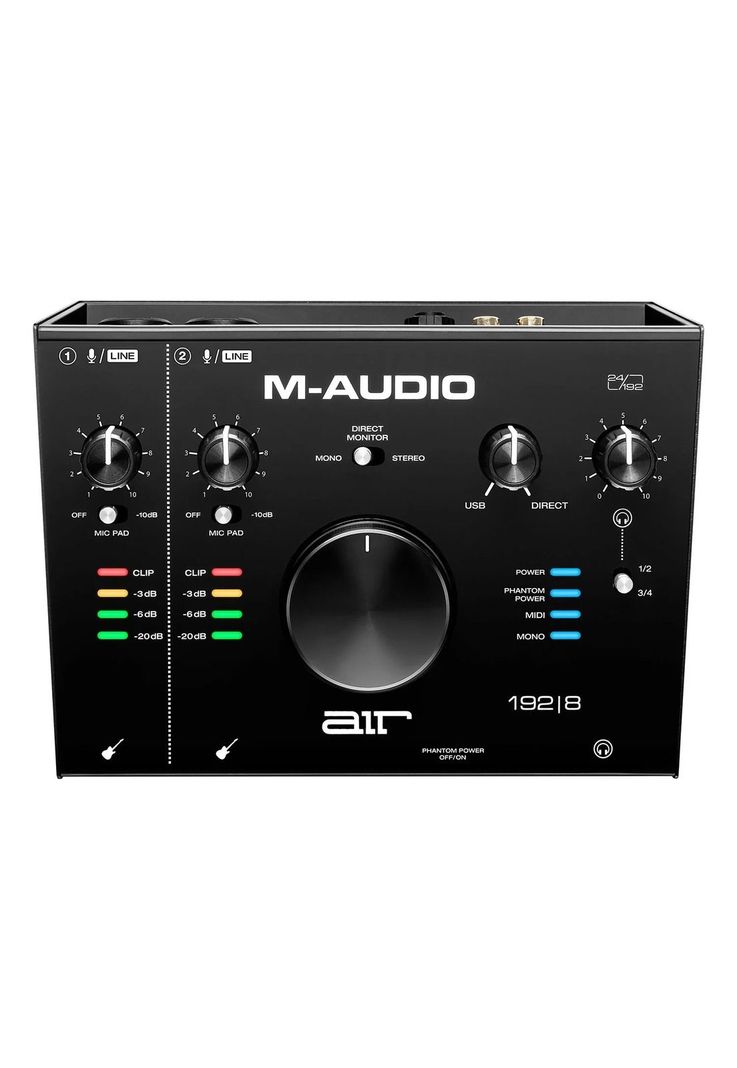 Intefaz de Audio M Audio AIR 192/8, 2 in 4 Out-0