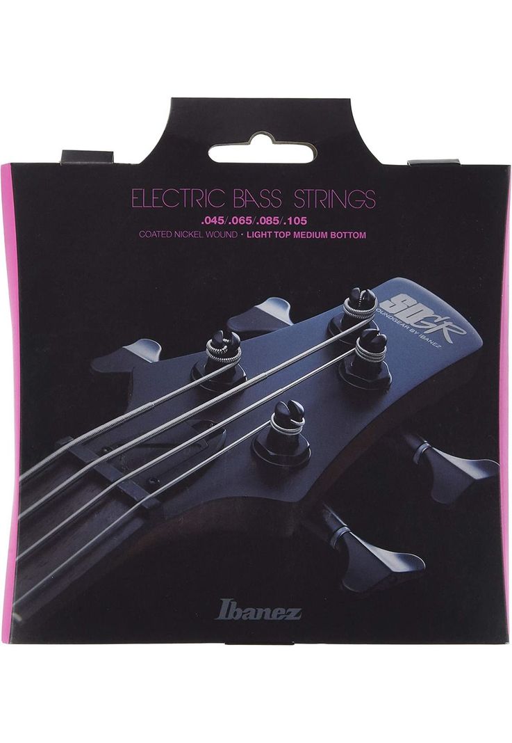 Set de 4 cuerdas para bajo eléctrico Ibanez IEBS4C 045-105-0