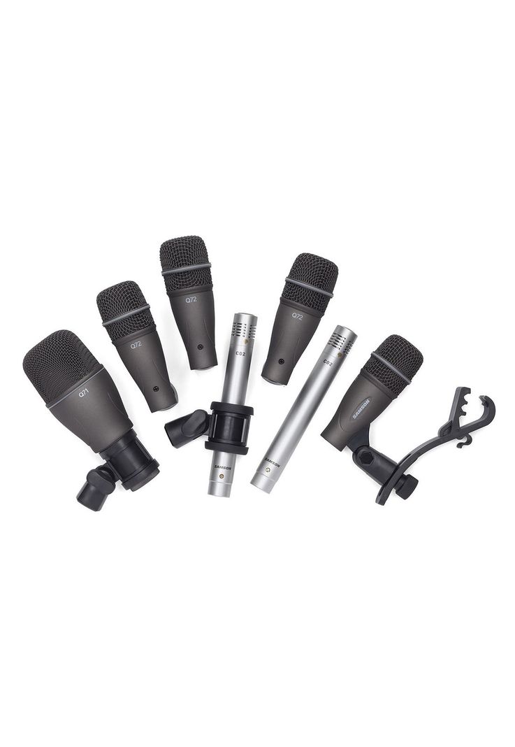 Pack micrófonos batería acústica Samson DK707 - 7 Piezas-0