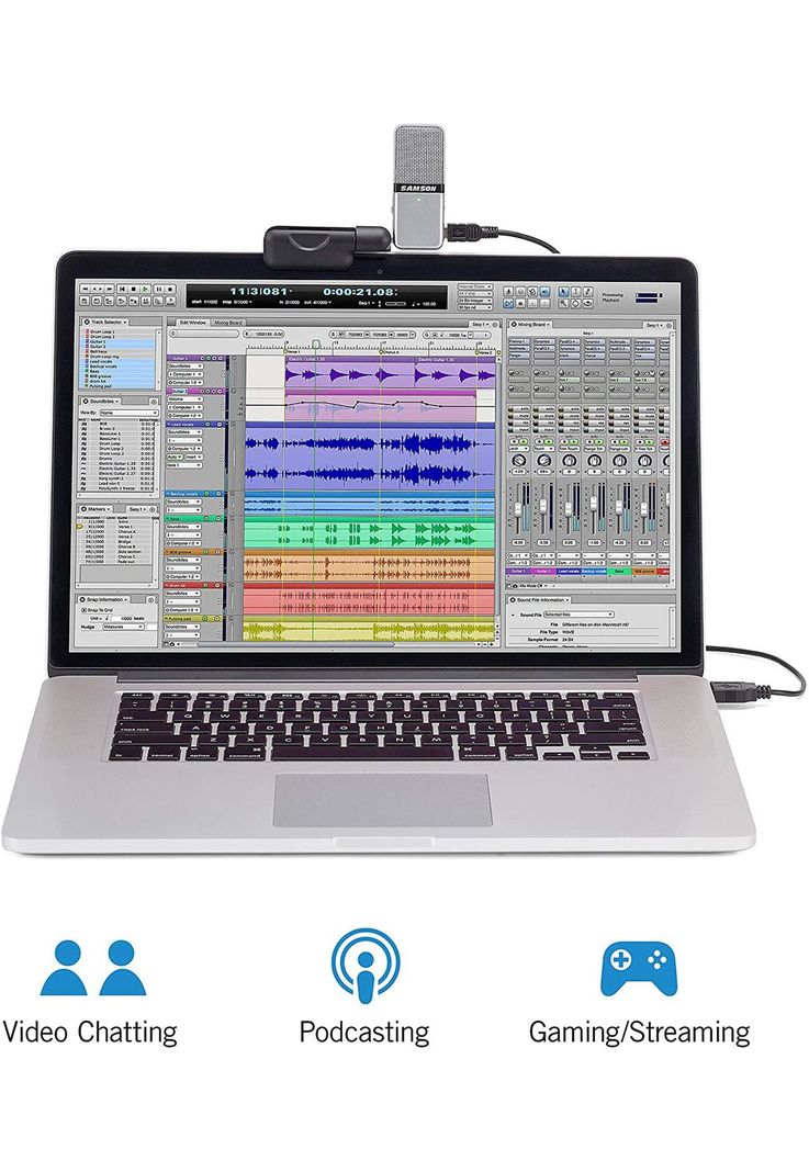 MICRÓFONO PORTABLE USB SAMSON GO MIC-3