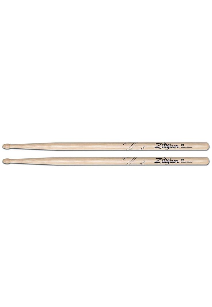 Baqueta De Madera Zildjian Z5b 5b con Punta de Madera-0