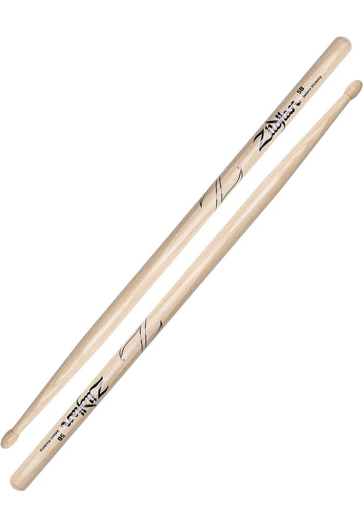 Baqueta De Madera Zildjian Z5b 5b con Punta de Madera-1