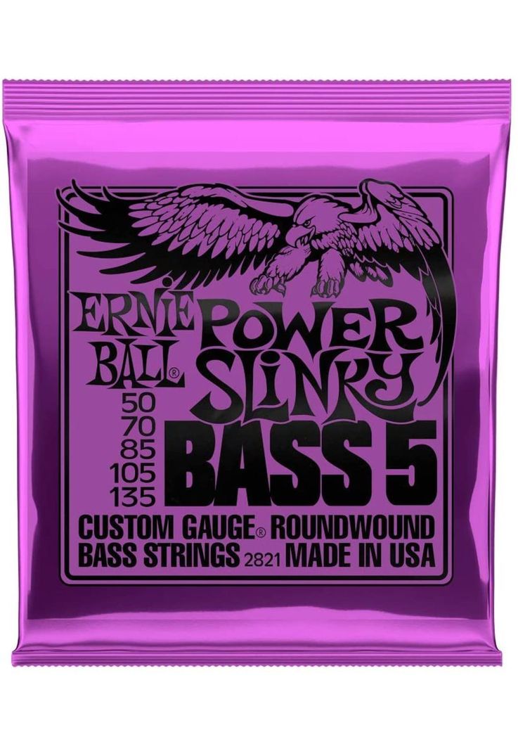 Cuerdas de Bajo 5 cuerdas Ernie Ball 2821 BASS 5-STR POWER-0