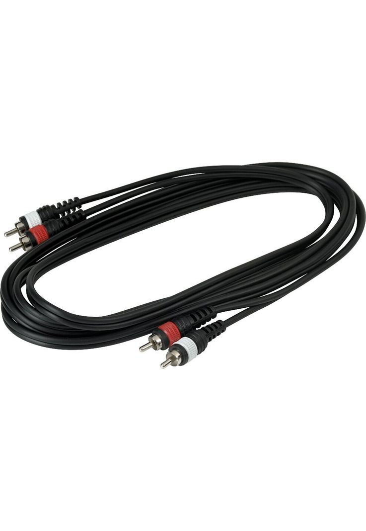 Cable de patch Rockbag RCL20944D4 3 metros RCA x2 - RCA x2-1