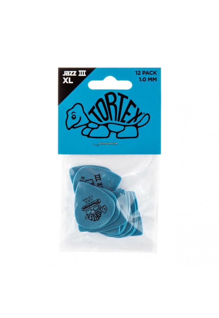 Pack de 12 uñetas Dunlop 418P 1.0 TORTEX-1