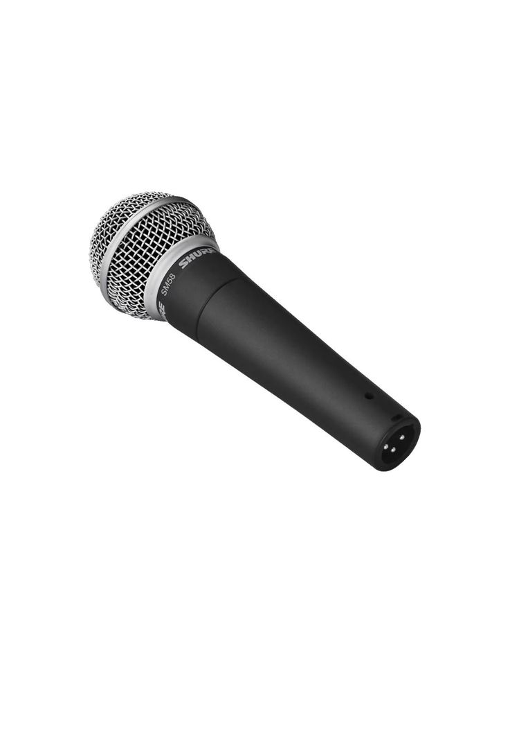 Micrófono vocal dinámico Shure SM58-LC GY Original-0
