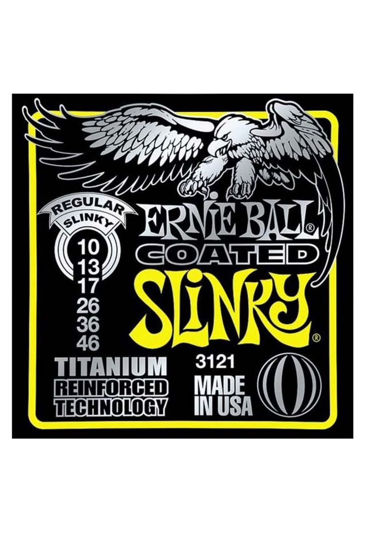 Cuerdas guitarra eléctrica Ernie Ball 3121 COATED REGULAR-0
