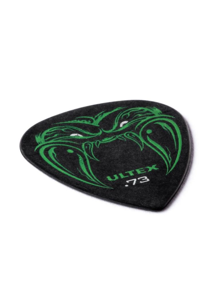 Pack 6 uñetas Dunlop Black Fang Hetfield 73mm negras-2