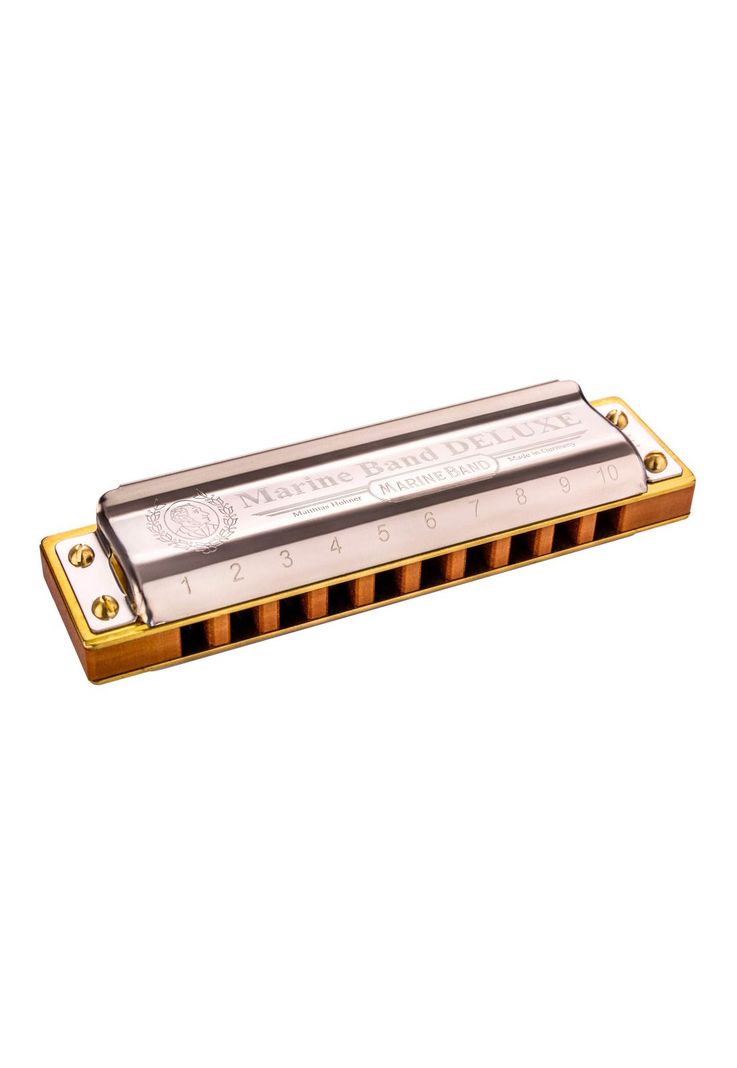 Armónica Hohner Marine Band Deluxe diatónica B-0
