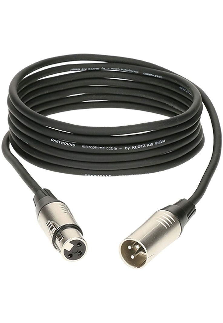 Cable de micrófono Klotz de 5 metros GRG1FM05.0 negro-0
