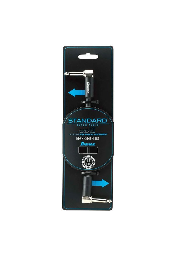 Cable instrumento (patch) Ibanez SI04PR 12 centímetros-0