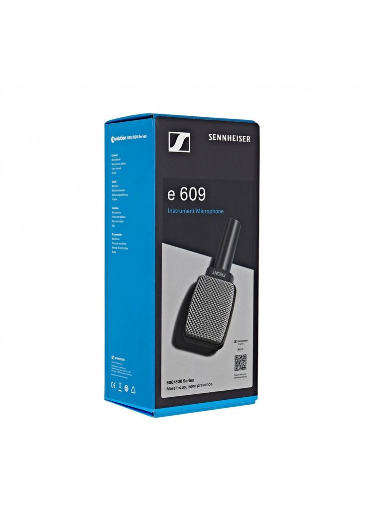 Micrófono Sennheiser dinámico E609 color silver-6