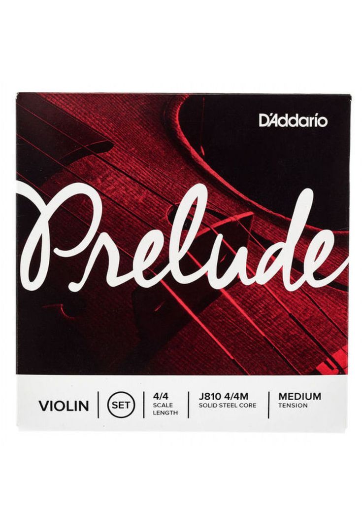 Set de cuerdas para violin Daddario J810 4/4M Diseno 2