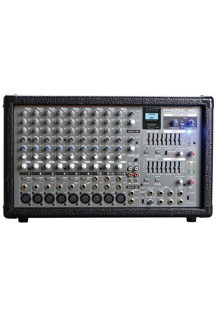 Mixer Con Power Phonic Powerpod1082r Usb-0