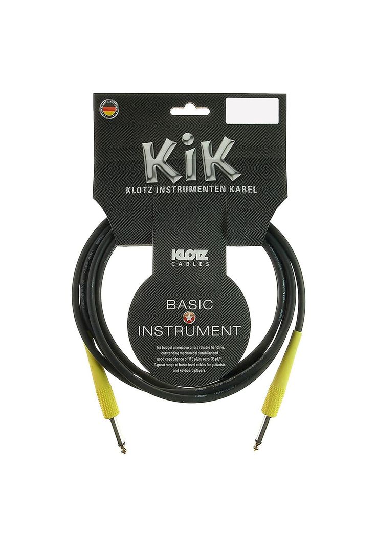 Cable de instrumento Klotz KIKC3.0PP5 3 mts-0