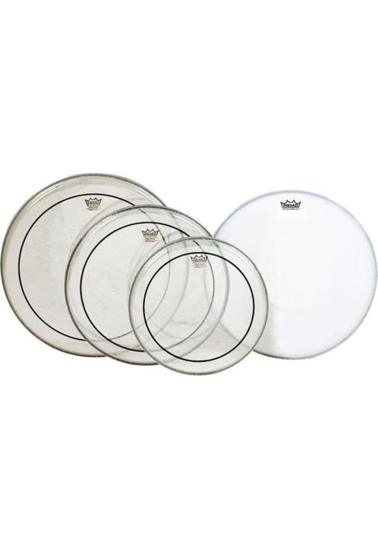 Pack de 4 parches Remo PP0110PS 10 12 14 y 14 pulgadas Diseno 2