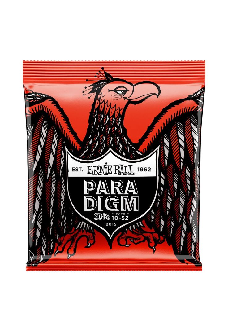 Cuerdas guitarra electrica Ernie Ball 2015 PARADIGM 10/52 Diseno 2