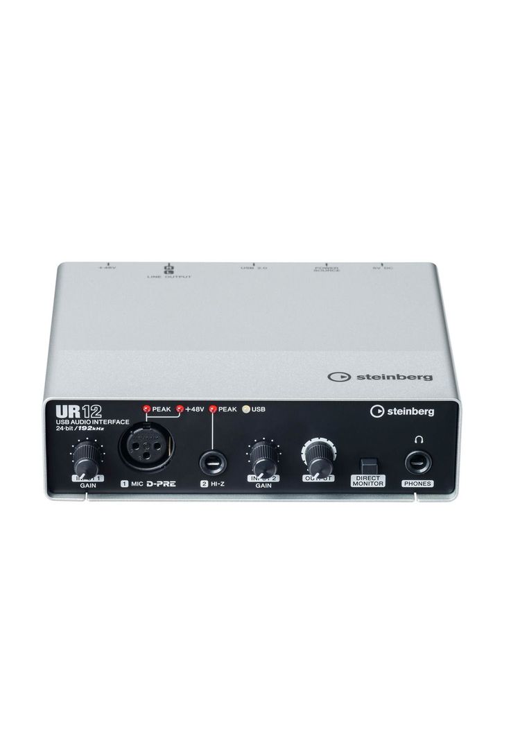 INTERFAZ DE AUDIO STEINBERG UR12 2X2 USB-0