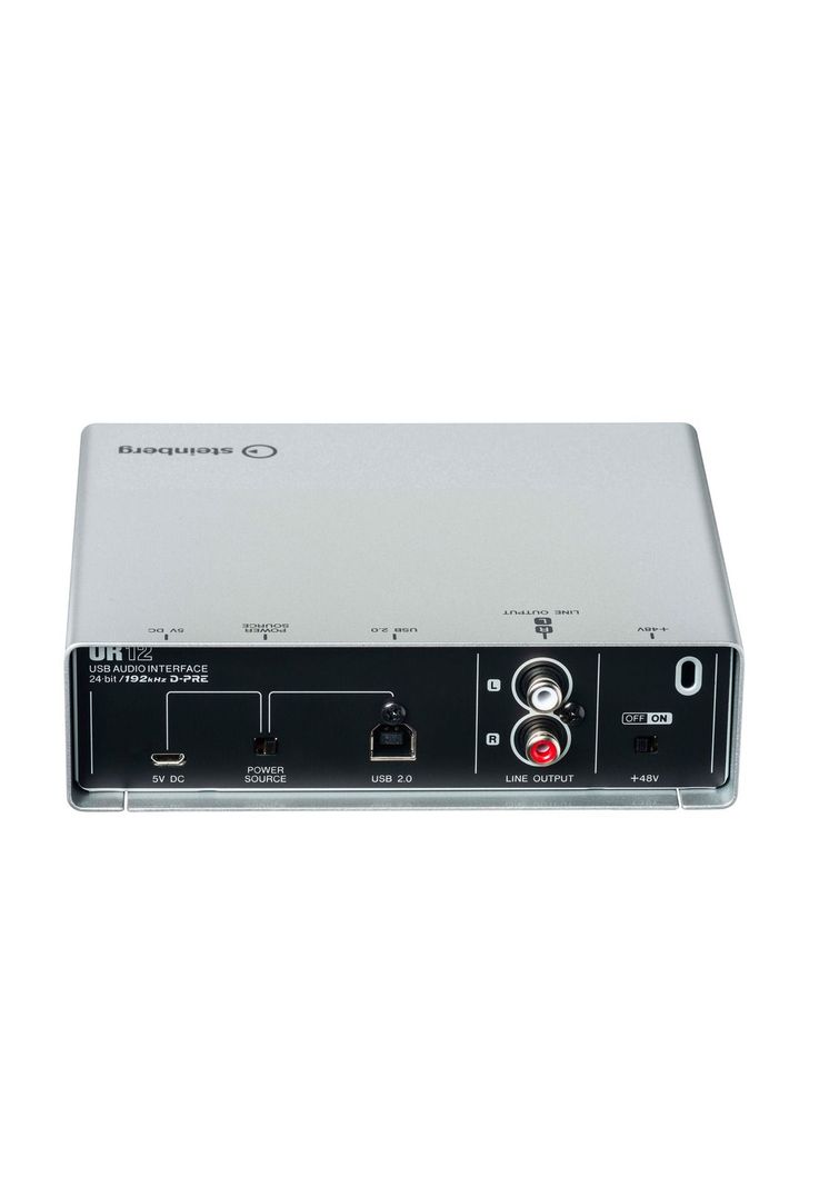 INTERFAZ DE AUDIO STEINBERG UR12 2X2 USB-3