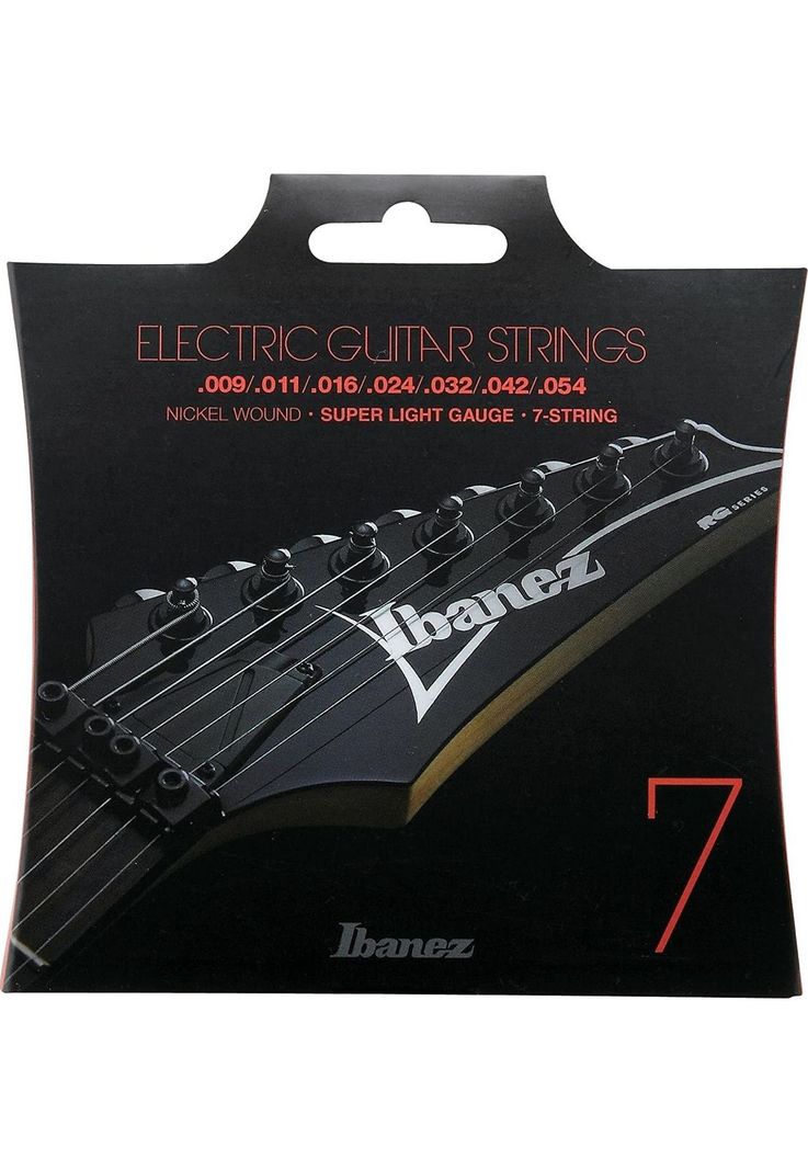 Set de 7 cuerdas Ibanez guitarra eléctrica 009-054-0