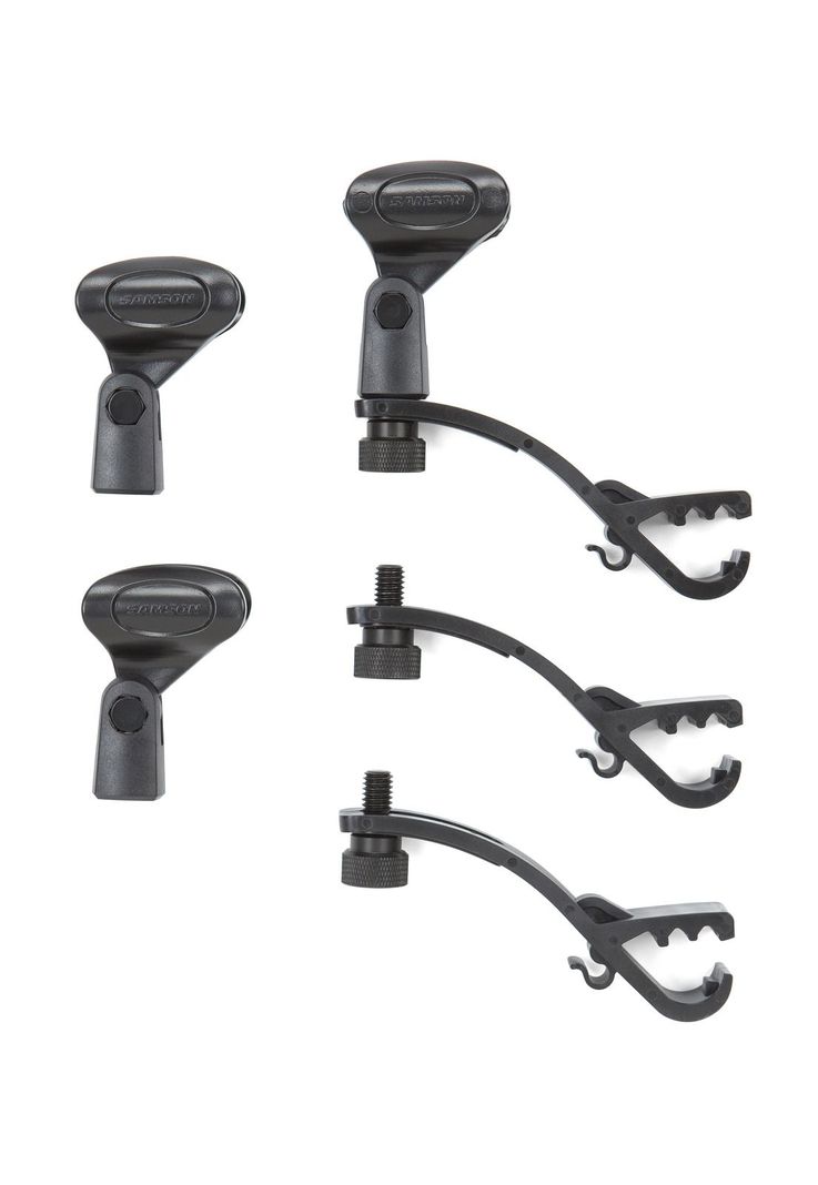 Pack de soportes para micrófono Samson DMC200 3 piezas-0