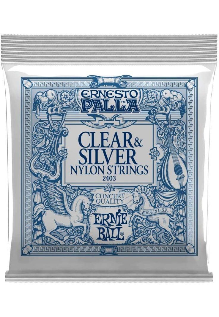 Set de cuerdas guitarra clásica Ernie Ball 2403 Nylon-0