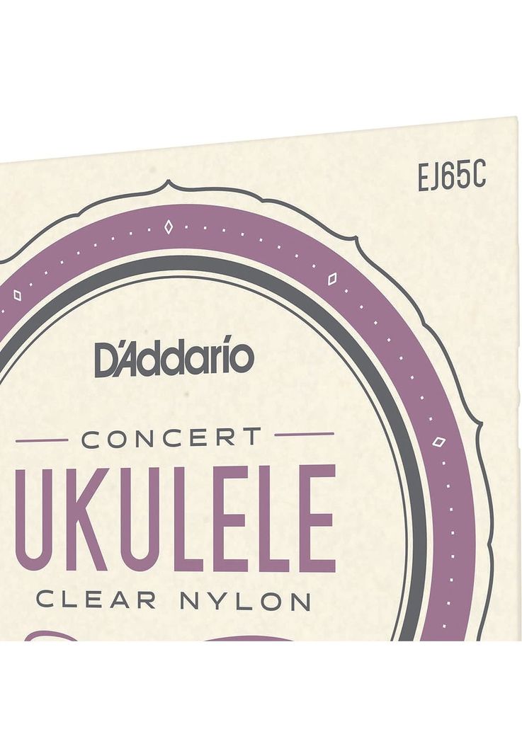 CUERDAS UKELELE DADDARIO EJ65C CONCERT CLEAR NYLON-3