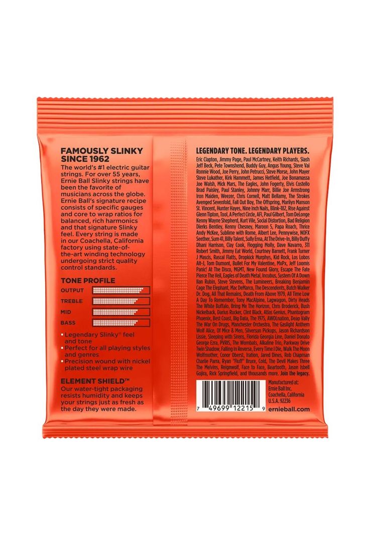 Set de Cuerdas guitarra electrica Ernie Ball 2215 Heavy B.-1
