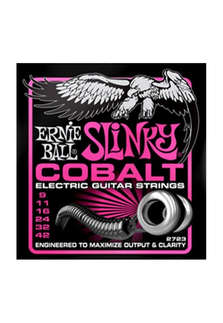 Cuerdas guitarra eléctrica Ernie Ball 2723 COBALT SUPER-0