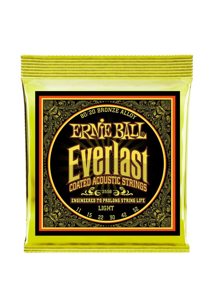 Cuerdas de guitarra Folk Ernie Ball P02558 11-52 Recubiertas-0