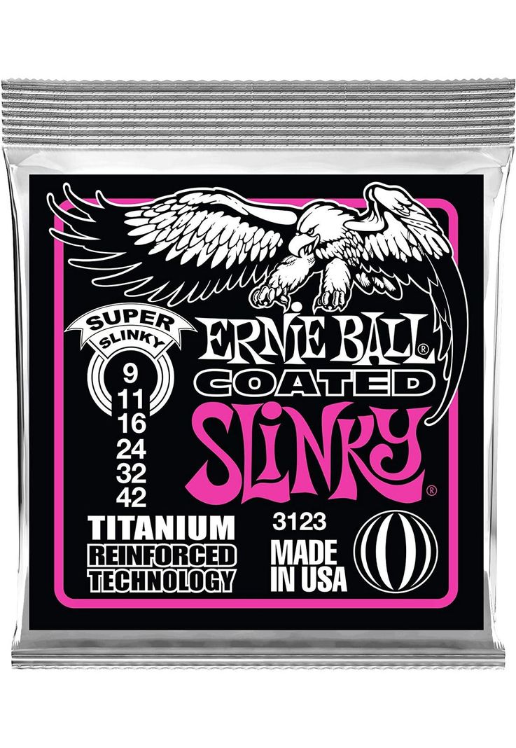 Cuerdas guitarra electrica Ernie Ball 3123 COATED SUPER-0