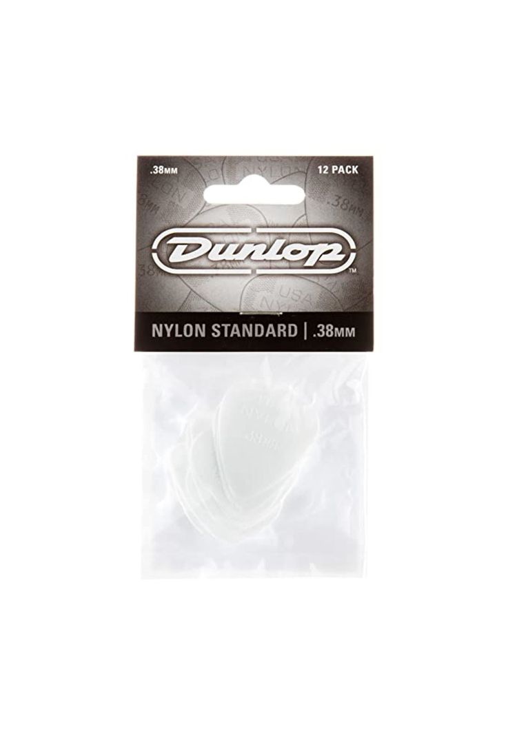 Pack de 12 uñetas Dunlop 44P.38 Nylon Standard-3