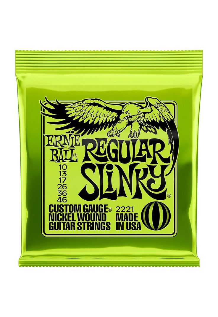 Set Cuerdas guitarra eléctrica 010 Ernie Ball 2221 Regular-0