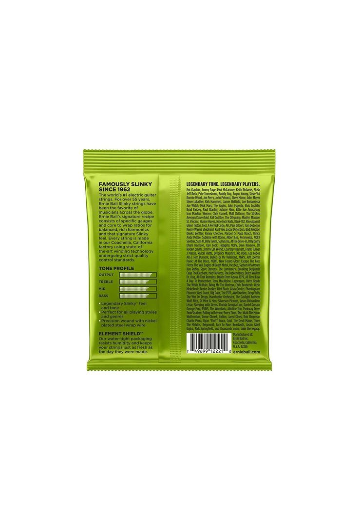 Set Cuerdas guitarra eléctrica 010 Ernie Ball 2221 Regular-1