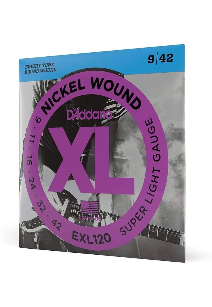 Set Cuerdas de guitarra eléctrica Daddario EXL120 009-0