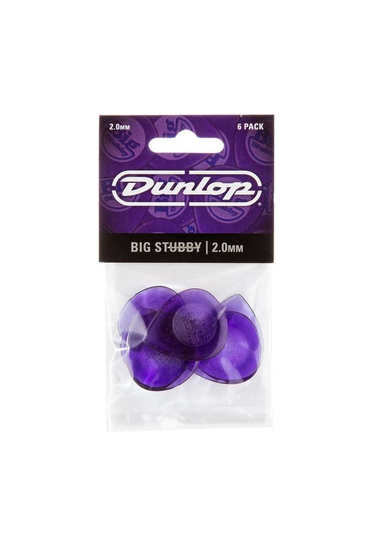 Pack de 6 uñetas Dunlop 475P2.0 BIG STUBBY-3