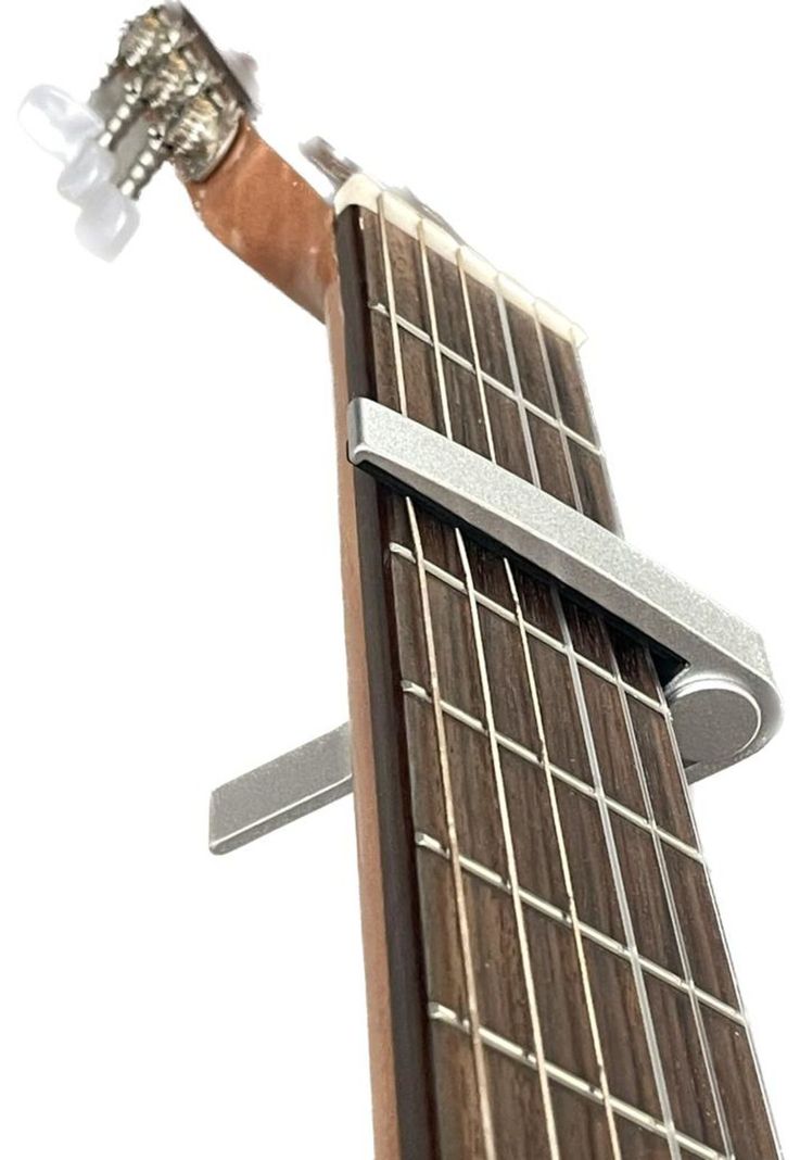 Capo para guitarra clásica Freeman FRGCP8 plateado-3