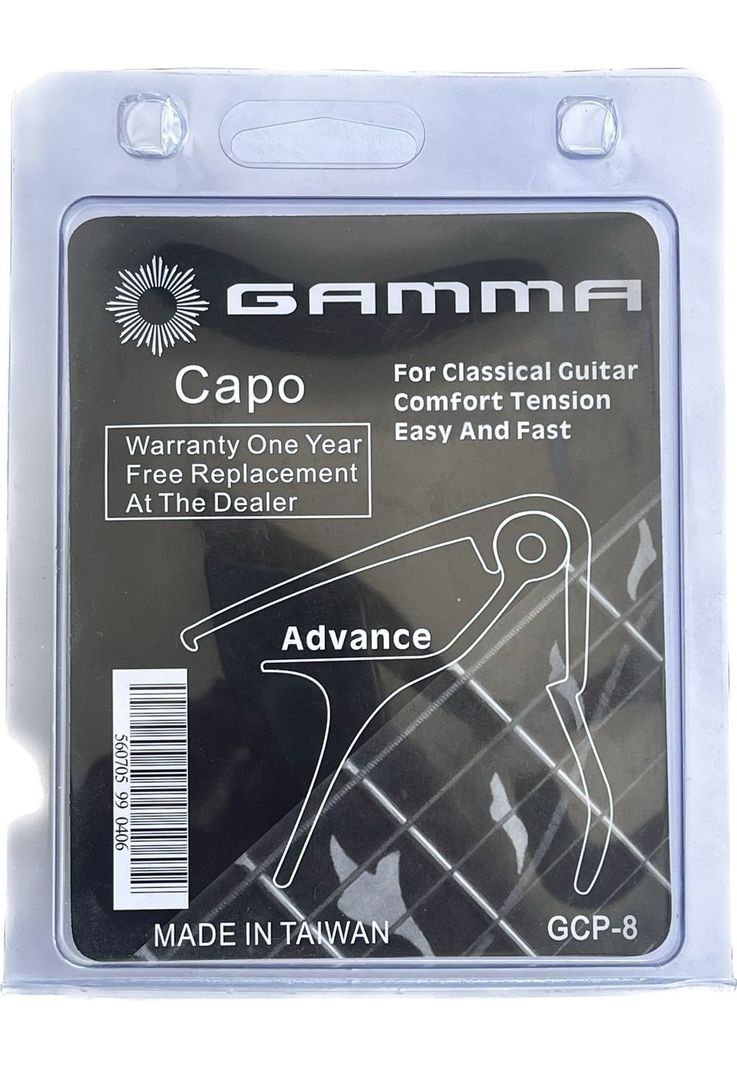 Capo para guitarra clásica Freeman FRGCP8 plateado-6