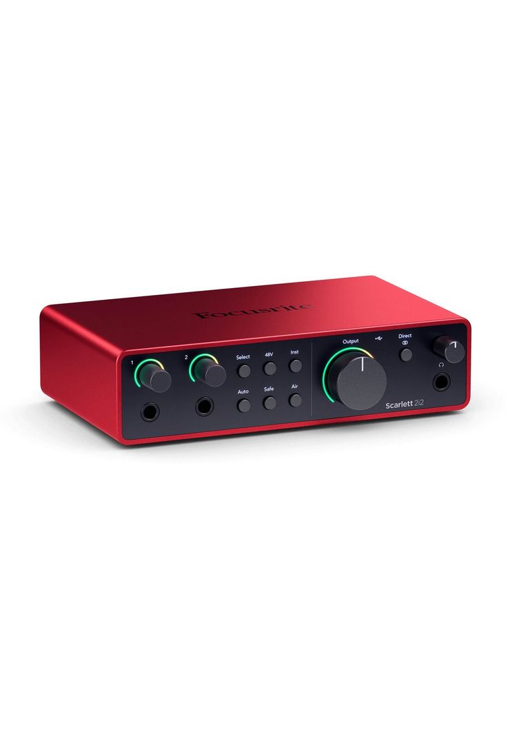 Pack de audio Focusrite Studio Scarlett 2i2 4th generación-1