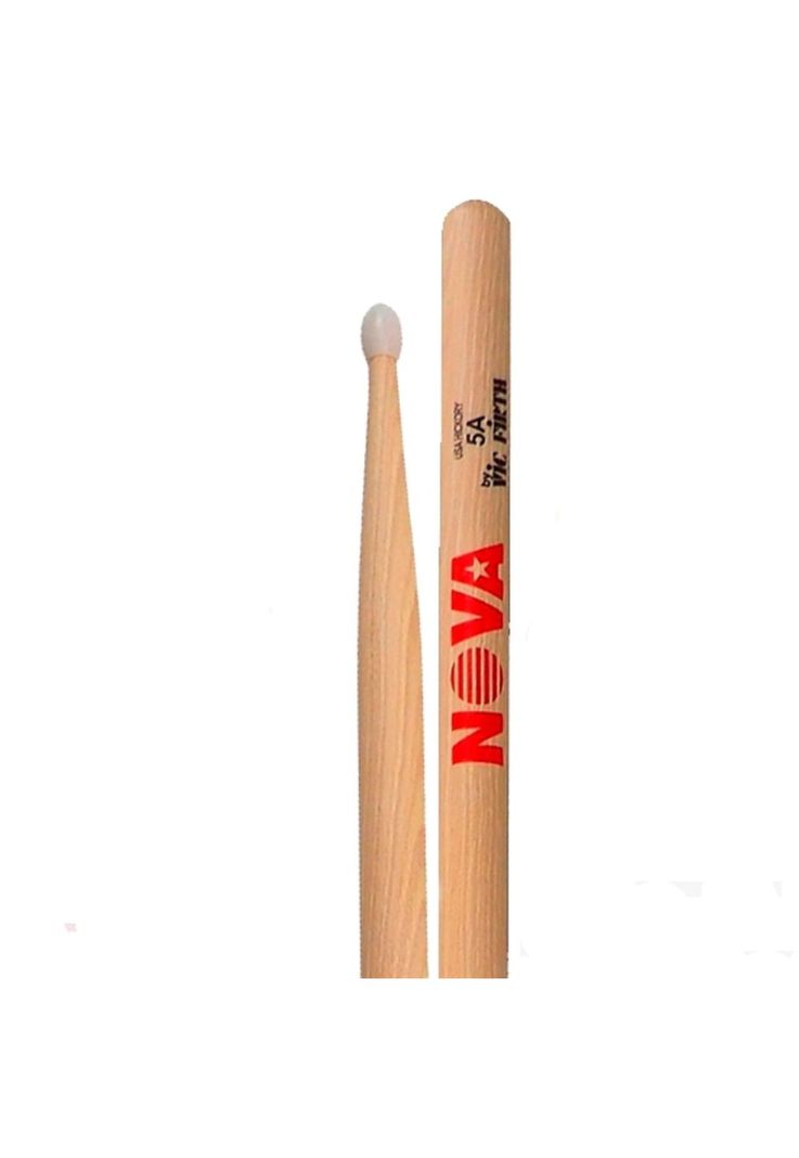 Baquetas Vic Firth Nova N5AN 5A punta de nylon-2