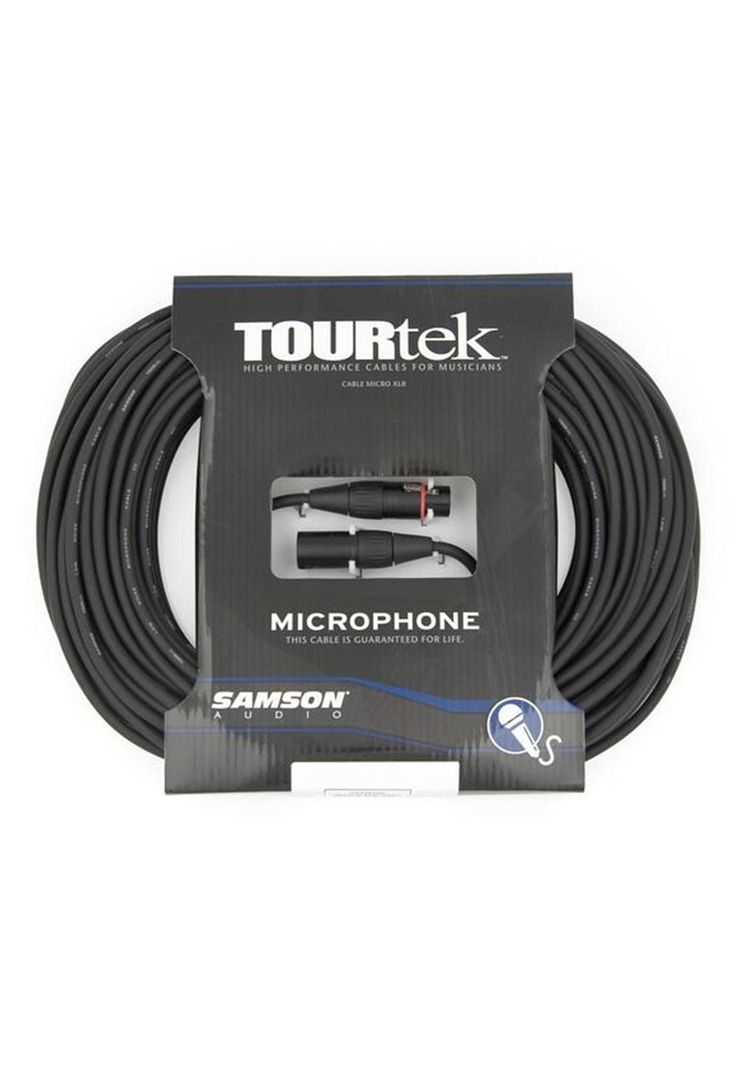 Cable micrófono XLR - XLR Samson Tourtek pro 15 Metros-1