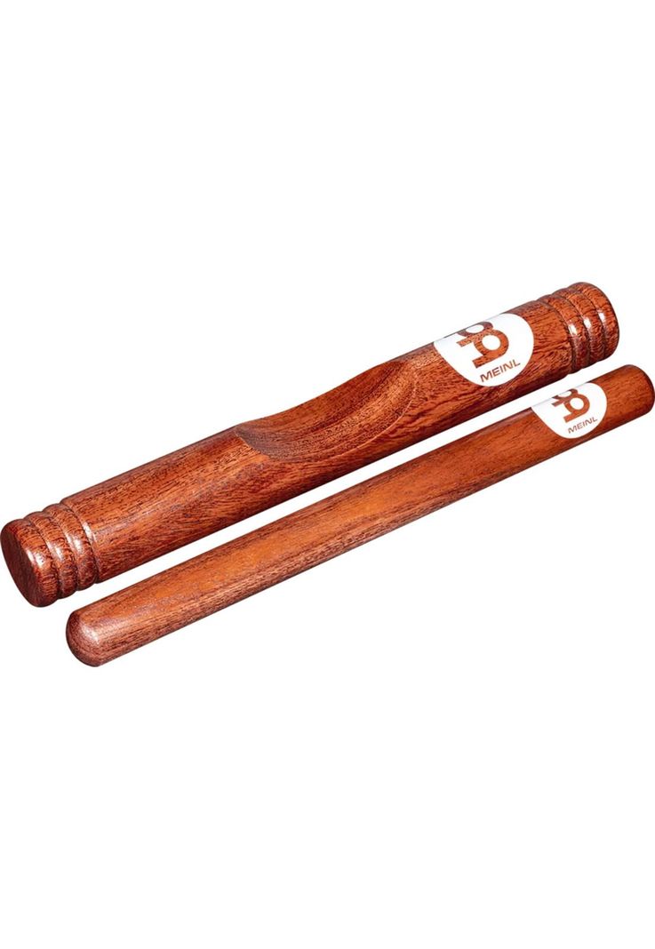 Claves Africanas De Madera Meinl CL2RW Solid Body Redwood-1