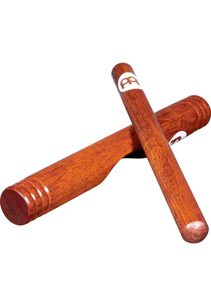 Claves Africanas De Madera Meinl CL2RW Solid Body Redwood-2