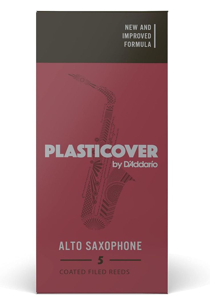 Set de cañas 5 para saxofón alto D'addario Plasticover 4.0-1