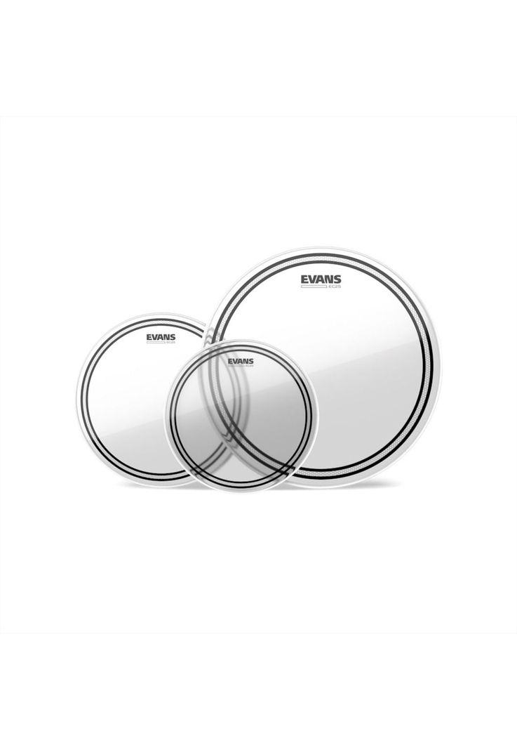 Set de parches Evans 10",12",14'' Clear Fusion ETP-EC2SCLR-F-0