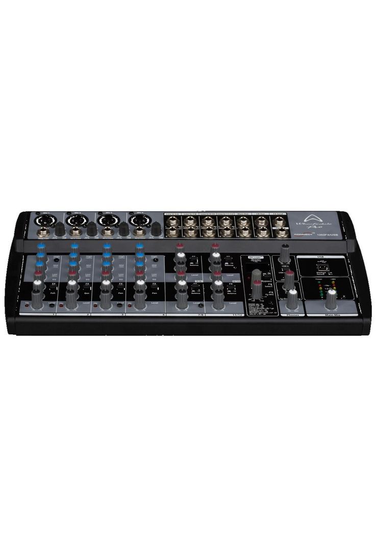 Mixer Wharfedale 1202 FX /USB 4 canales mono 4-1