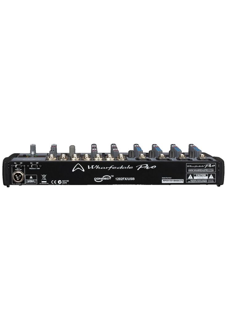 Mixer Wharfedale 1202 FX /USB 4 canales mono 4-4